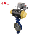 JL Pneumatic Double Triple Eccentric Butterfly Valve